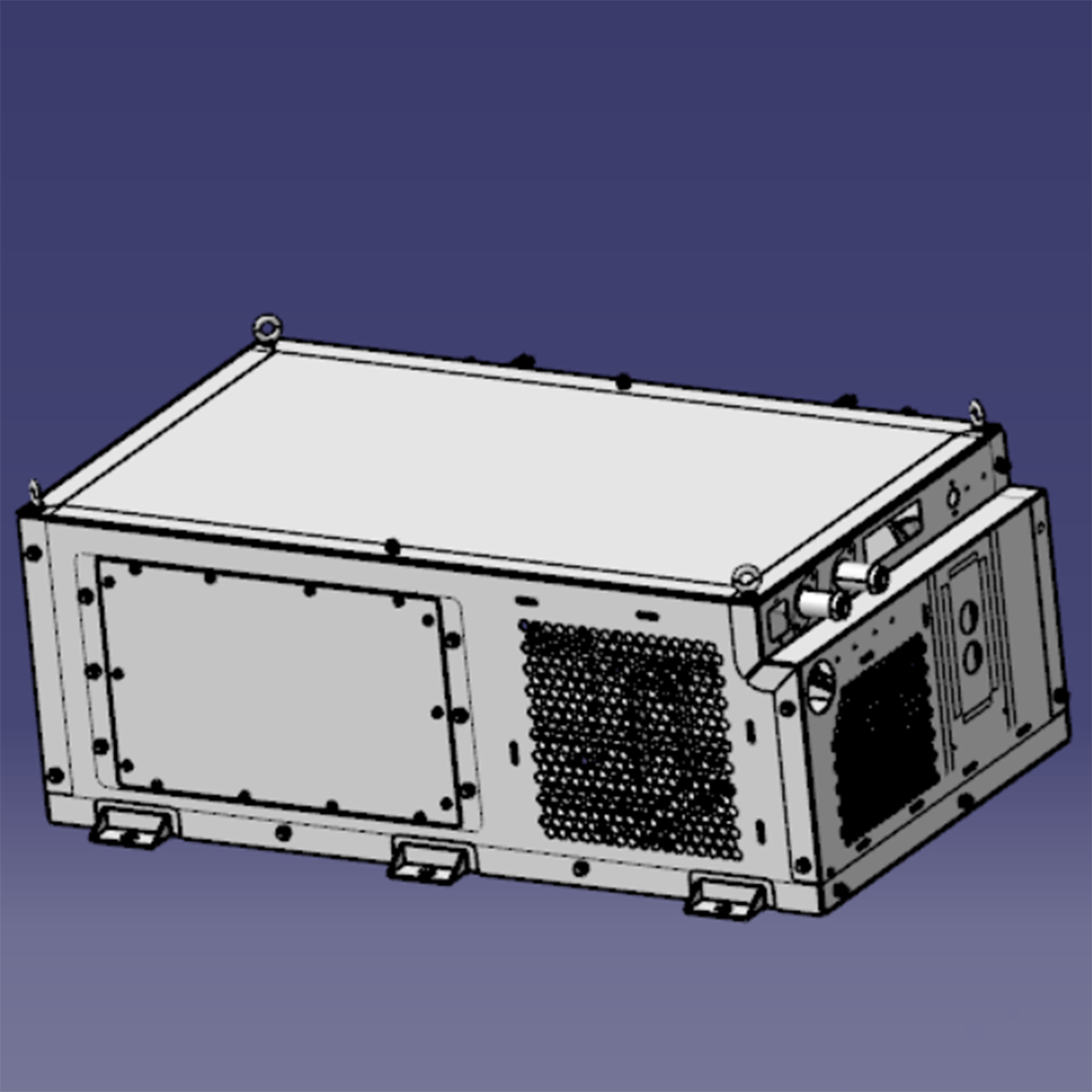 China Factory New Energy Auto Parts 24V Battery Thermal Management Unit é usado para ônibus elétricos