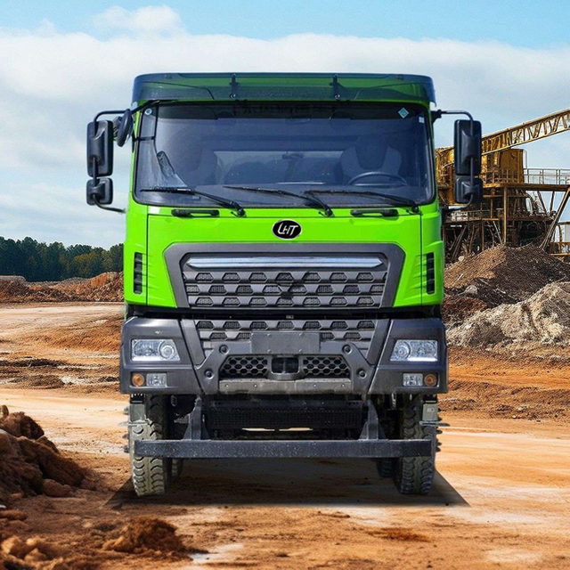 China Factory 8x4 New Energy Electric Truck com tecnologia de bateria intercambiável