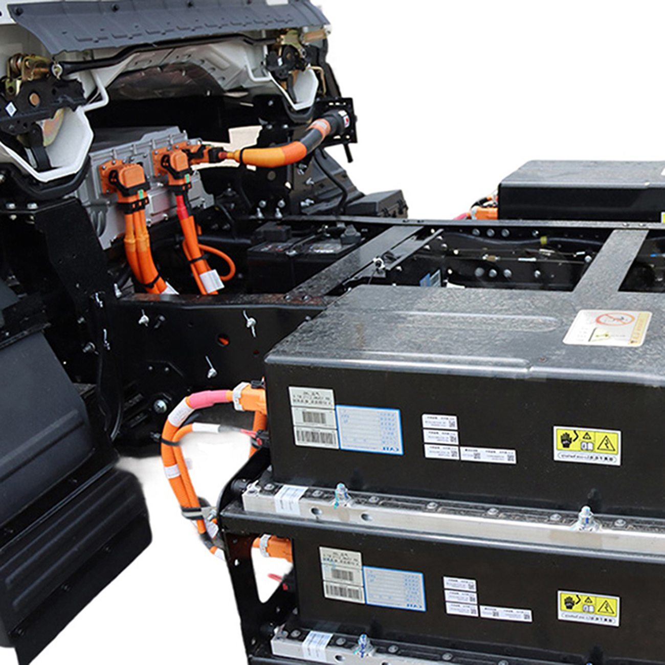 Fábrica de China 4,5 toneladas de nova energia de energia elétrica pura caminhão espacial grande