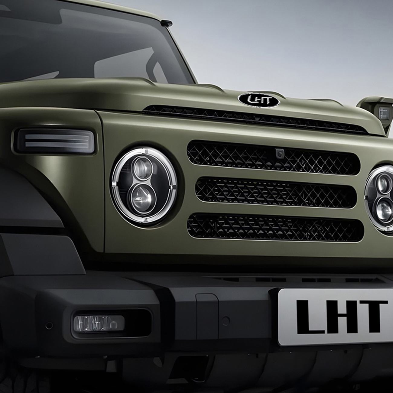 China Factory Novo veículo off-road 212, jipe do sistema de tração nas quatro rodas