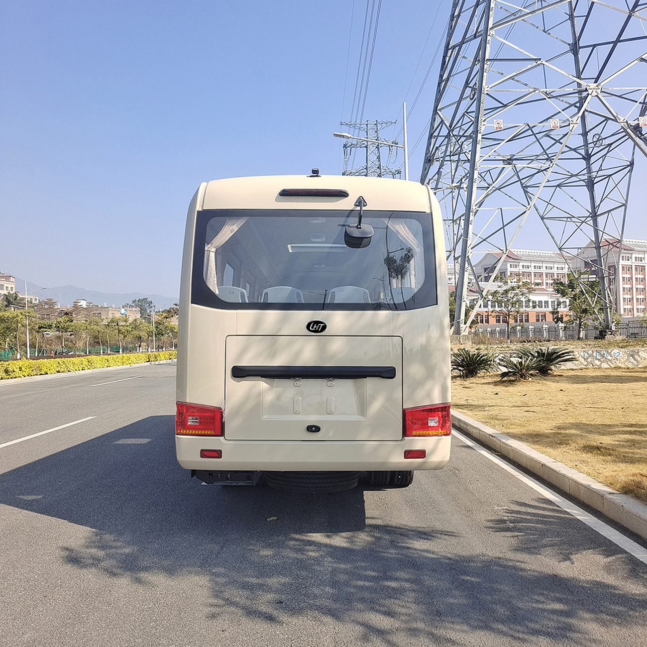 Ônibus de montanha-russa a diesel de luxo com 7m e 24 lugares