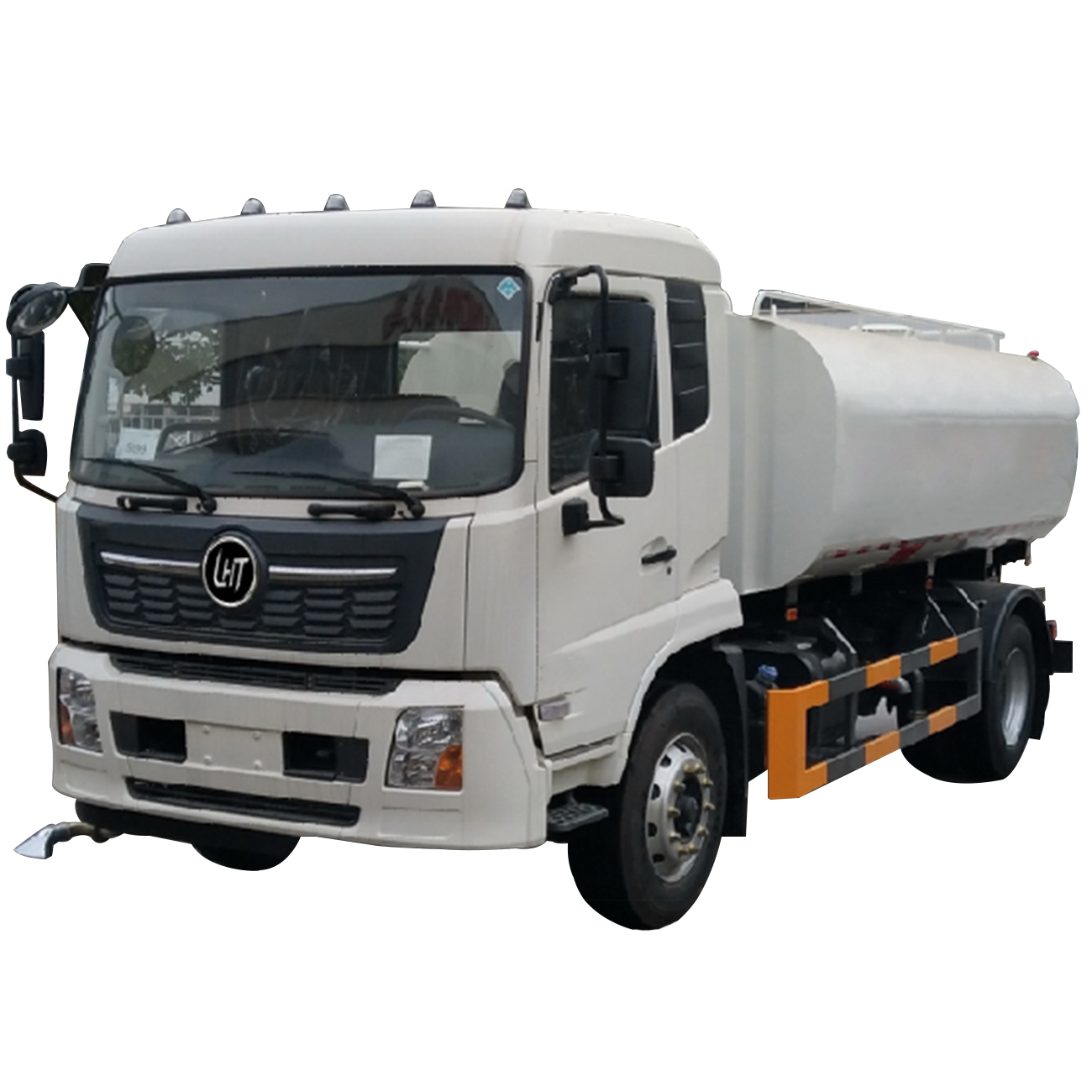 Caminhão de aspersão multifuncional de fábrica da China, veículo limpo e ecológico equipado com sistema de pulverização avançado.