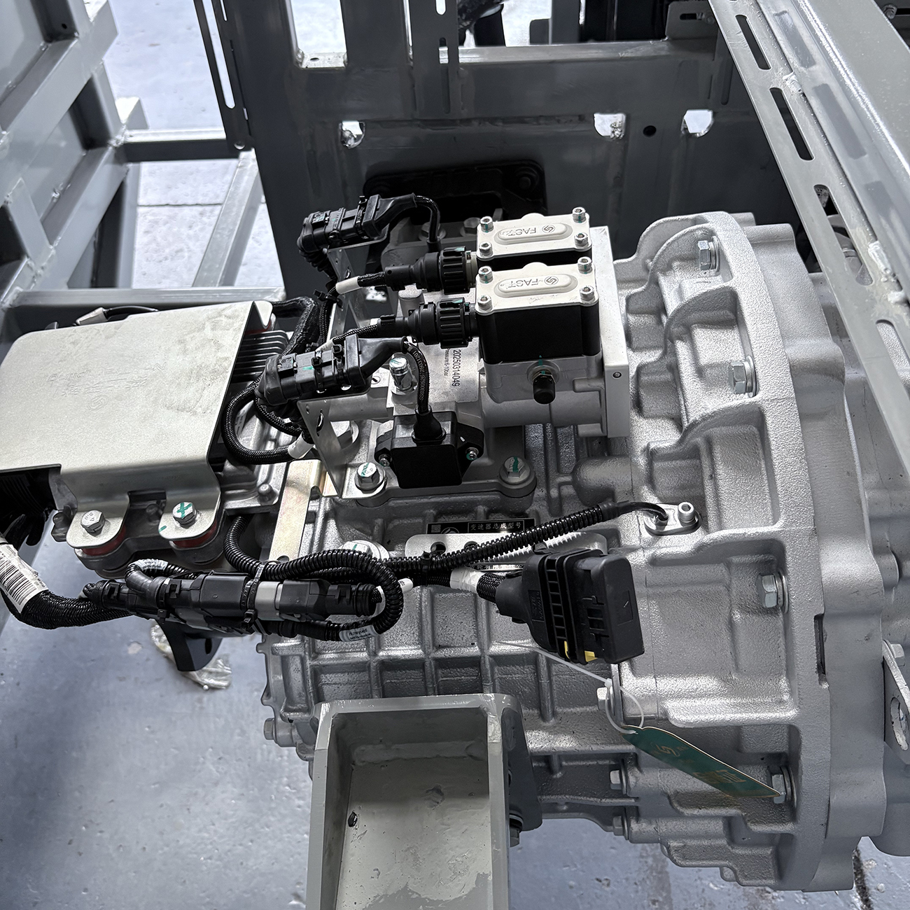 Motor de veículo elétrico, MCU VCU Electric Bus Truk Motor, MCU VCU Electric Automobile Peças