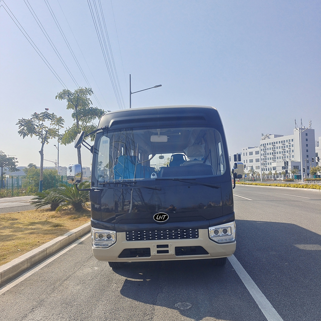 Ônibus de montanha-russa a diesel de luxo com 7m e 24 lugares