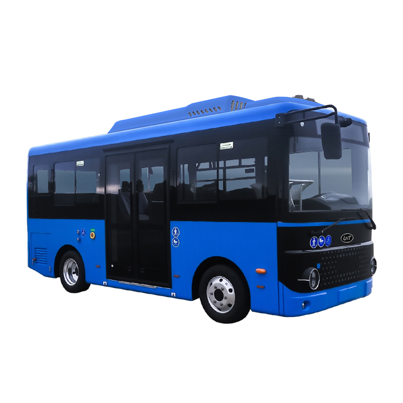 Fábrica de China de 5 a 7 metros de nova energia 10-18 Micro-Circulação Small Ev Electric City Bus de entrada de entrada de baixo ônibus de baixo andar