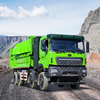 China Factory 8x4 New Energy Electric Truck com tecnologia de bateria intercambiável