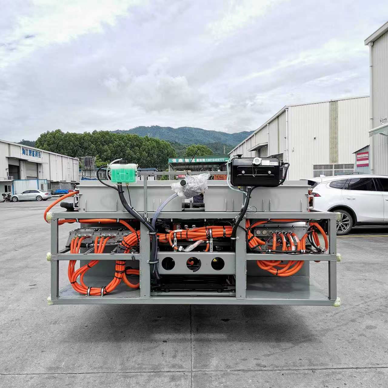 China Factory 9m Electric Luxury City Comuter Bus Chassis Chassis