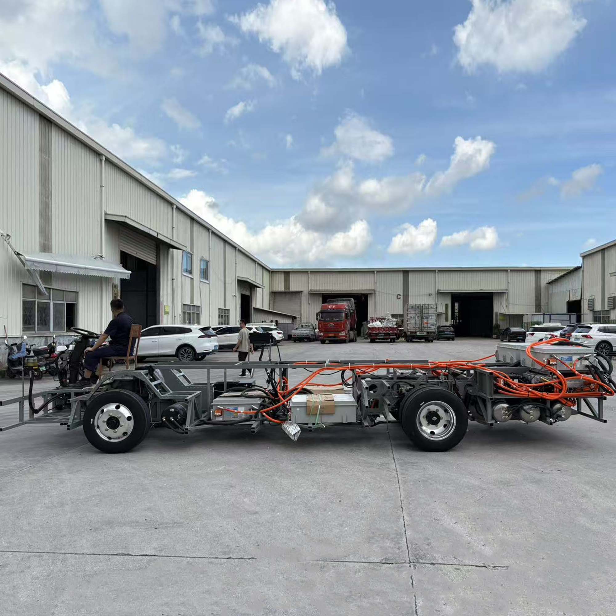 China Chassis de chassi de ônibus de luxo de luxo de luxo de luxo chassi