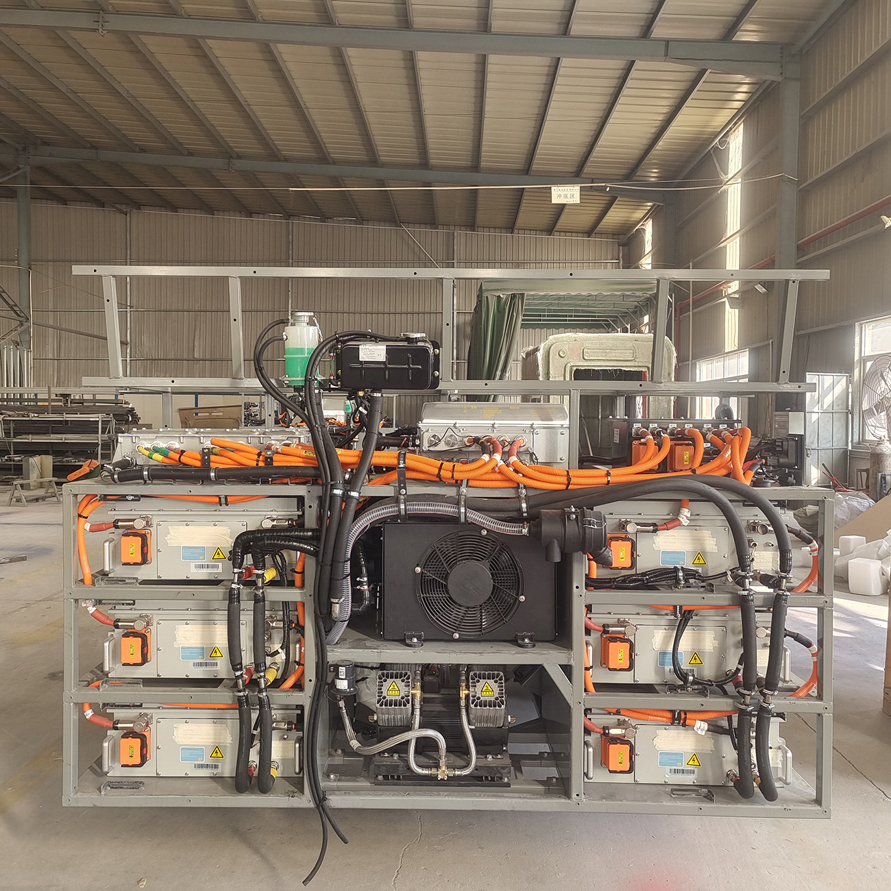 China Factory 8,5m Electric Luxury City Comuter Bus Chassis Chassis