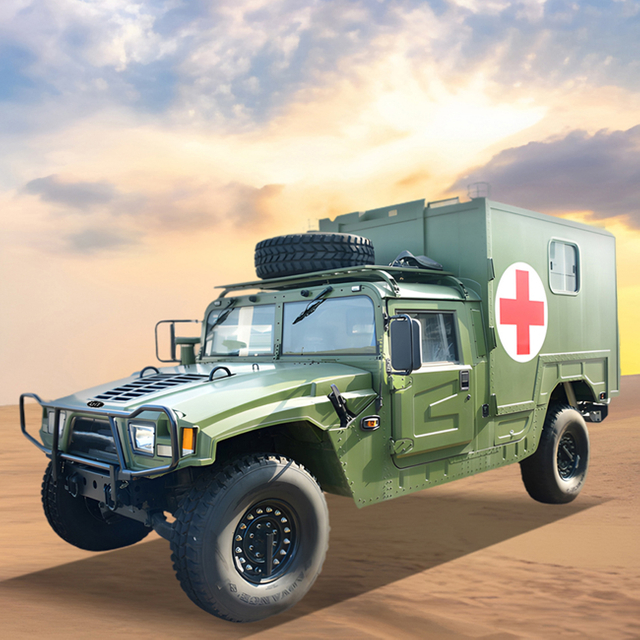Ambulância blindada off-road 4x4 de 8 toneladas
