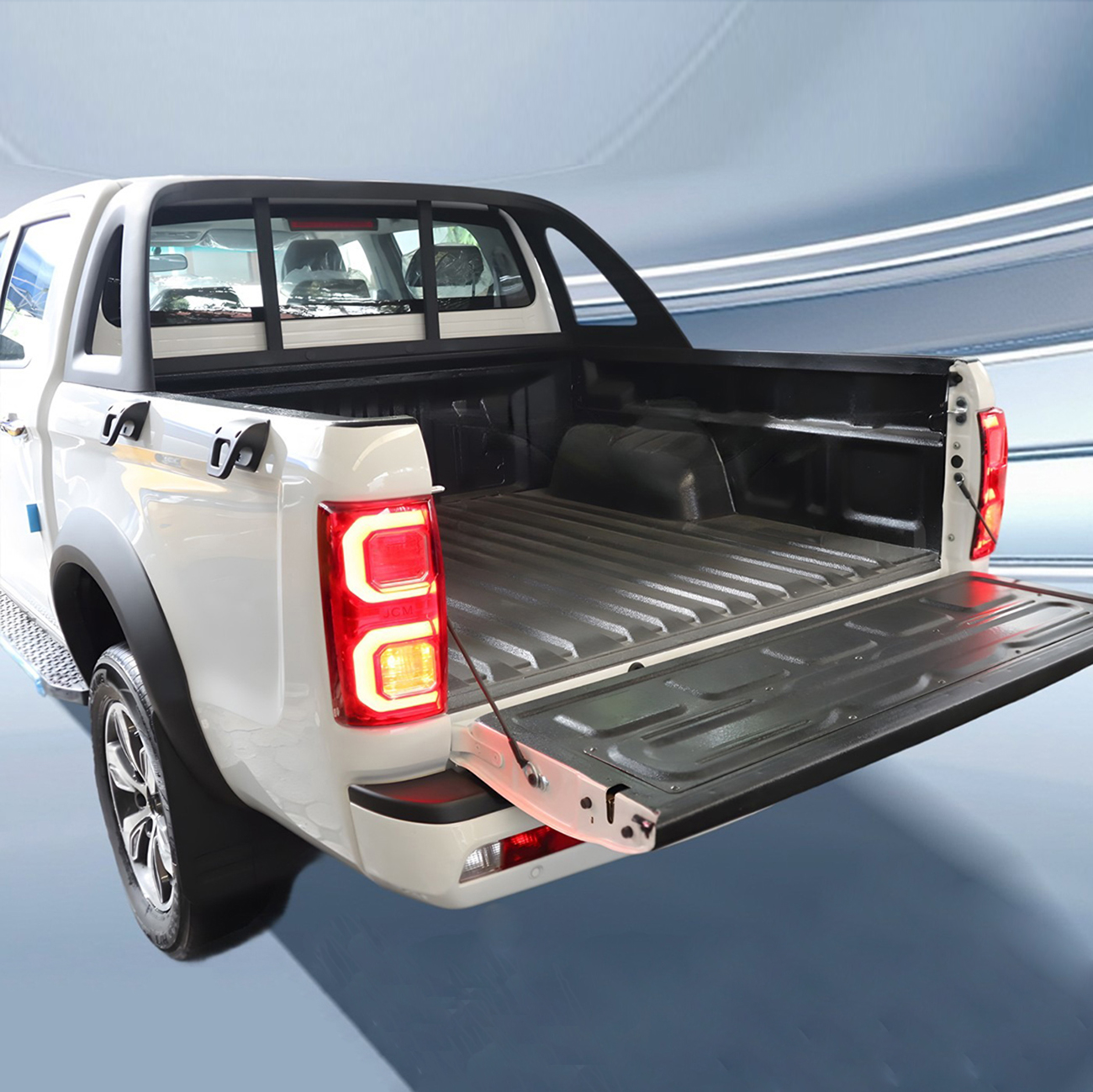 China Factory Double-Row de 5 lugares Caminhão de captador elétrico puro