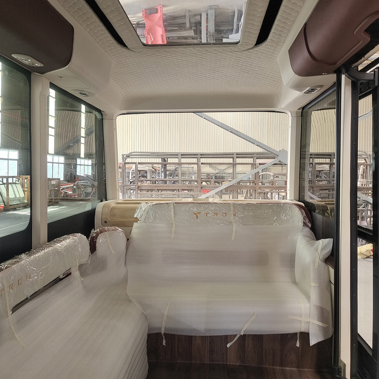 China Factory 5-7m New Energy 10-18 Sentos Micro Circulação Mini Bus City Electric City