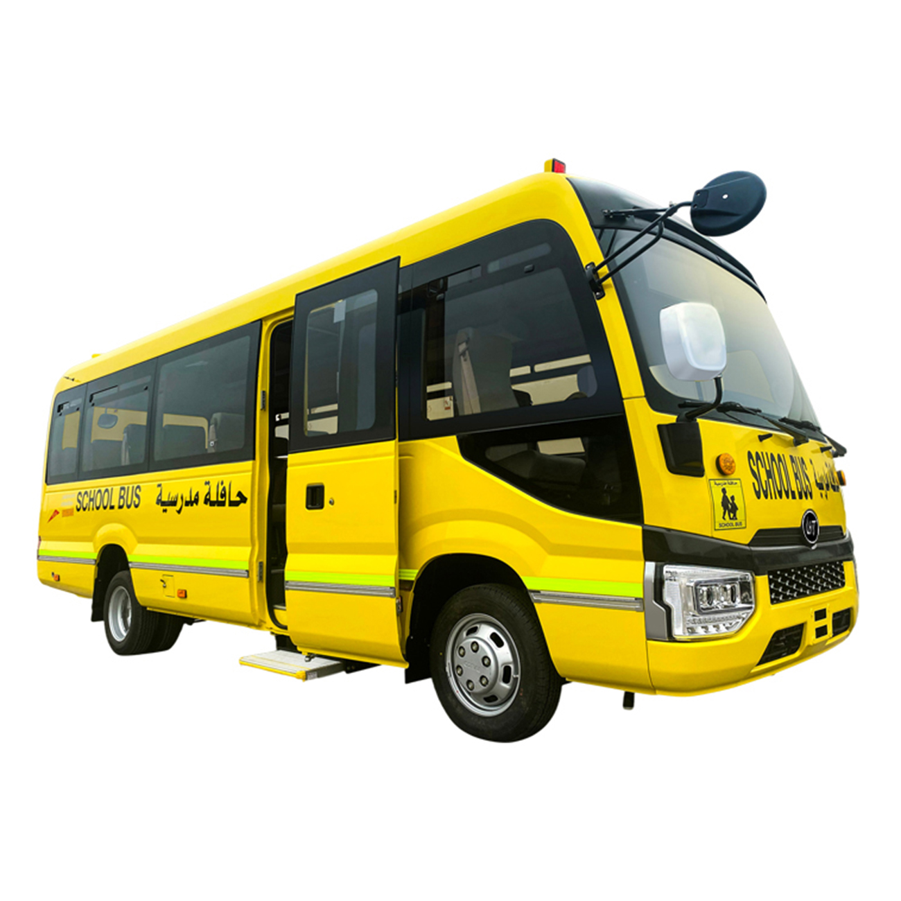 Ônibus escolar a diesel de 7 metros e 23/28 lugares 