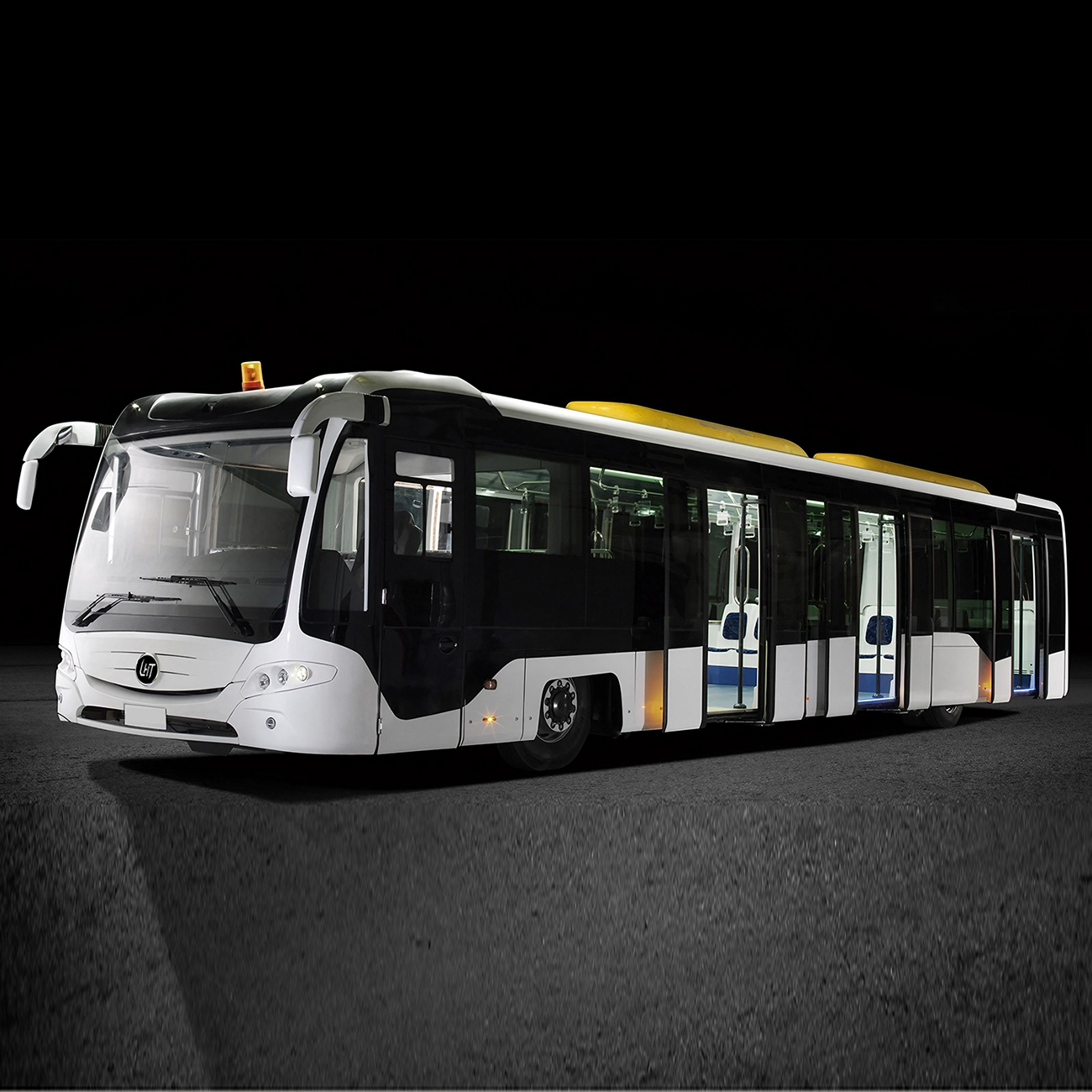 China Factory 14m Electric Airport Shuttle Bus é um ônibus grande com um ônibus elétrico aeroporto especificamente para aeroportos