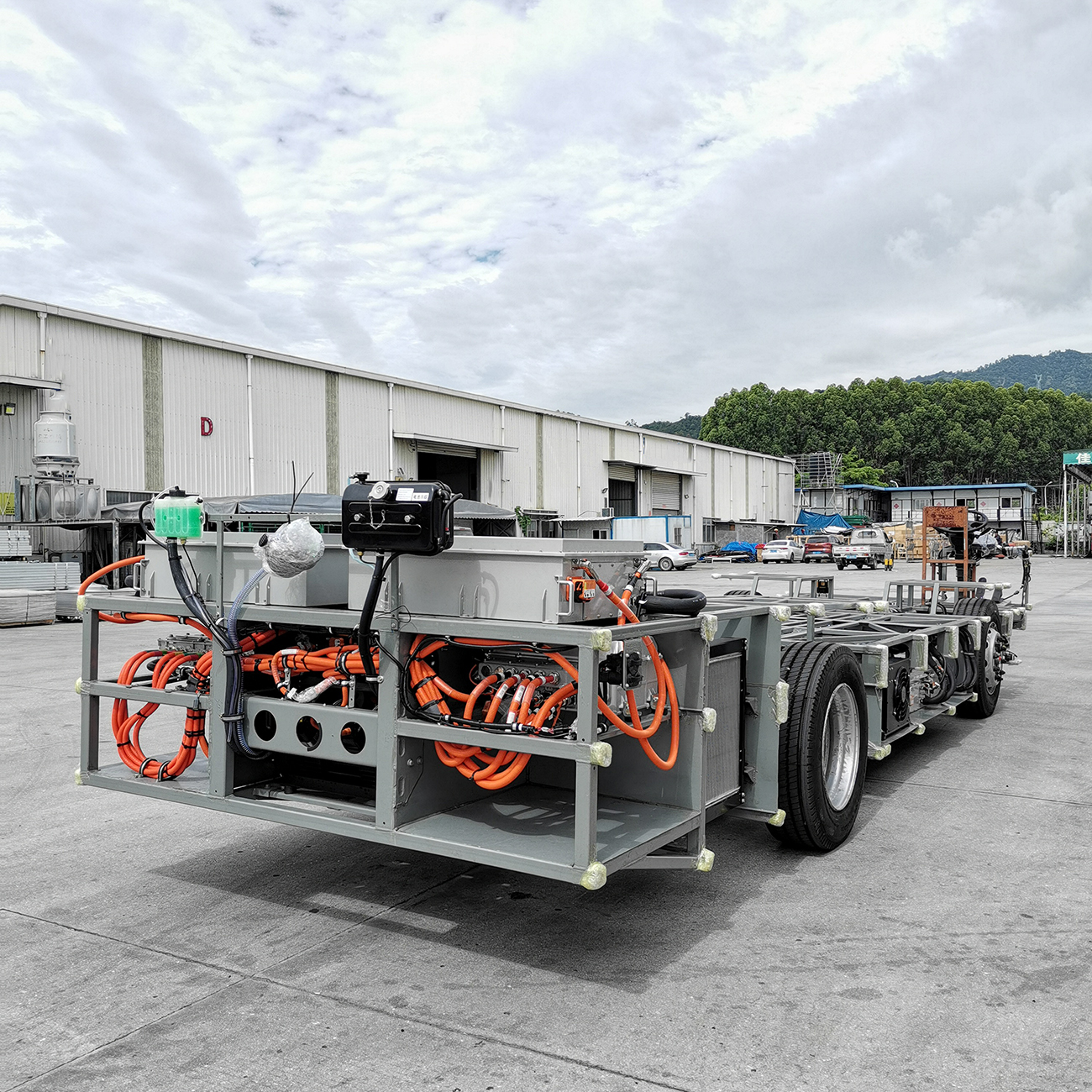 China Factory 9m Electric Luxury City Comuter Bus Chassis Chassis