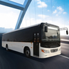 Ônibus de trabalhador a diesel de 12,6 m e 71 lugares