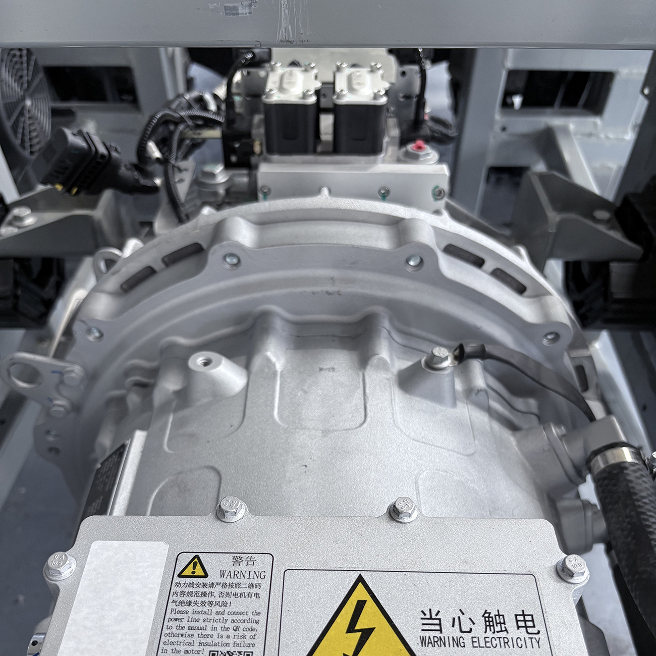 Motor de veículo elétrico, MCU VCU Electric Bus Truk Motor, MCU VCU Electric Automobile Peças