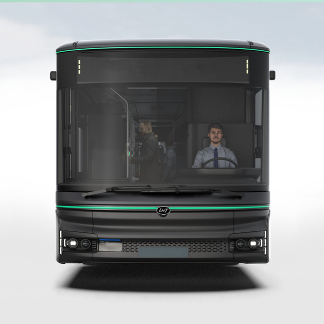 China Factory Brand New 12m Energy Energy Three Porta City Bus Electric Long Public Passageiros Transporte Cidade do ônibus de entrada baixa Cidade do ônibus de baixo andar