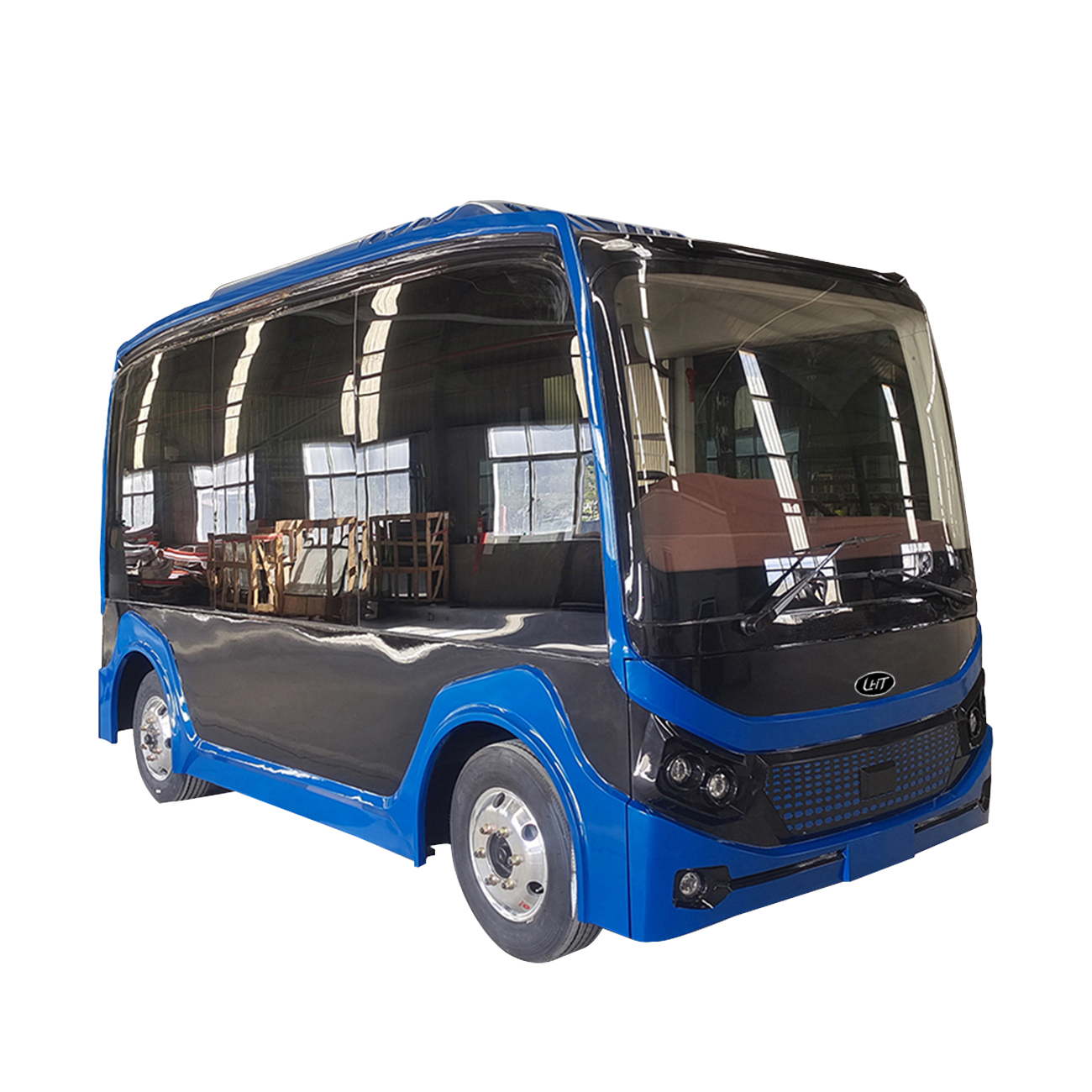 China Factory 5-7m New Energy 10-18 Sentos Micro Circulação Mini Bus City Electric City