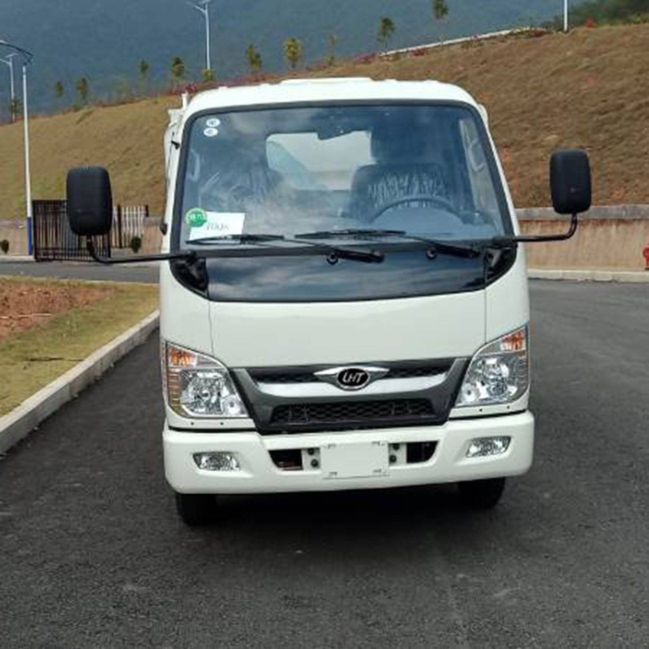 China Factory Descarregar caminhões de saneamento para transporte sustentável de resíduos urbanos