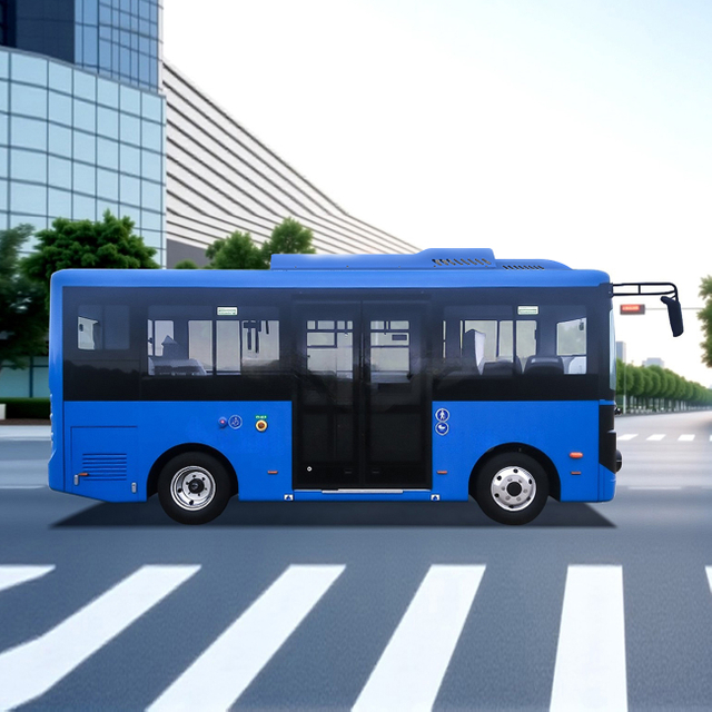 Fábrica de China de 5 a 7 metros de nova energia 10-18 Micro-Circulação Small Ev Electric City Bus de entrada de entrada de baixo ônibus de baixo andar
