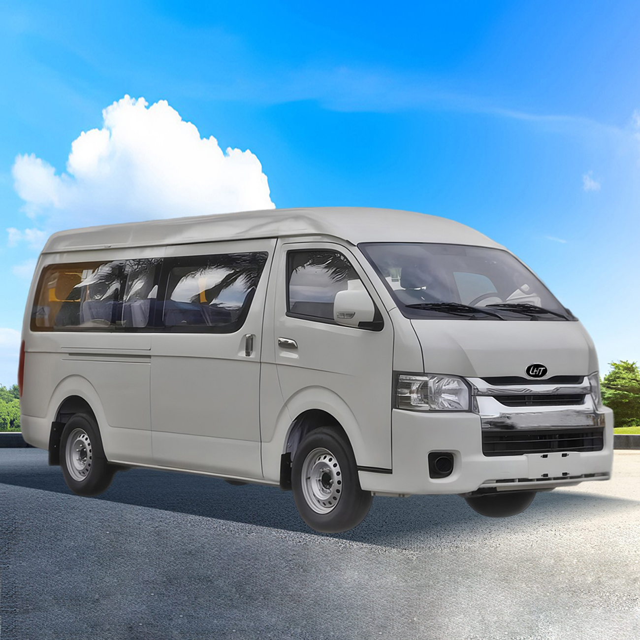 Fábrica da China 5,4m 15-16 Seats esquerda e direita Rudder Electric Hayas van Mini Van Passageiro Van Right Passageiro Van Electric Van
