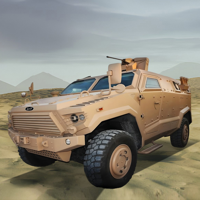 Veículo de proteção off-road 4x4 de 11 toneladas