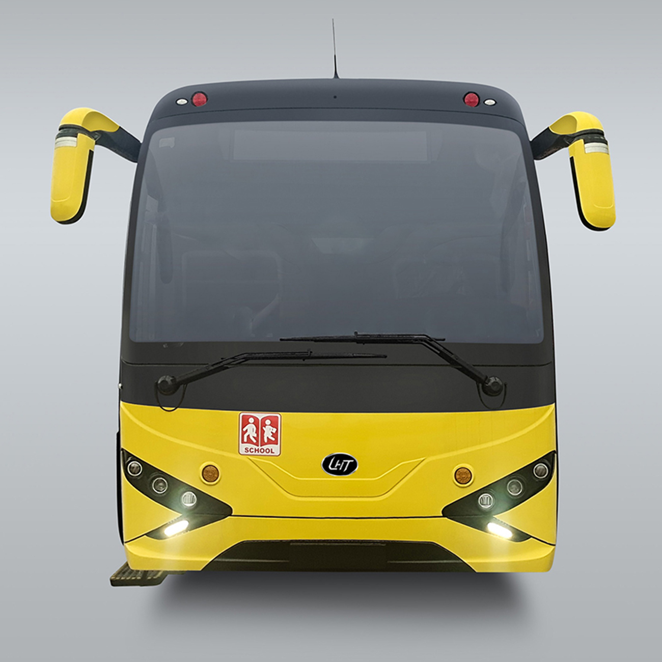 Ônibus escolar a diesel de 10,5 m e 45/55 lugares