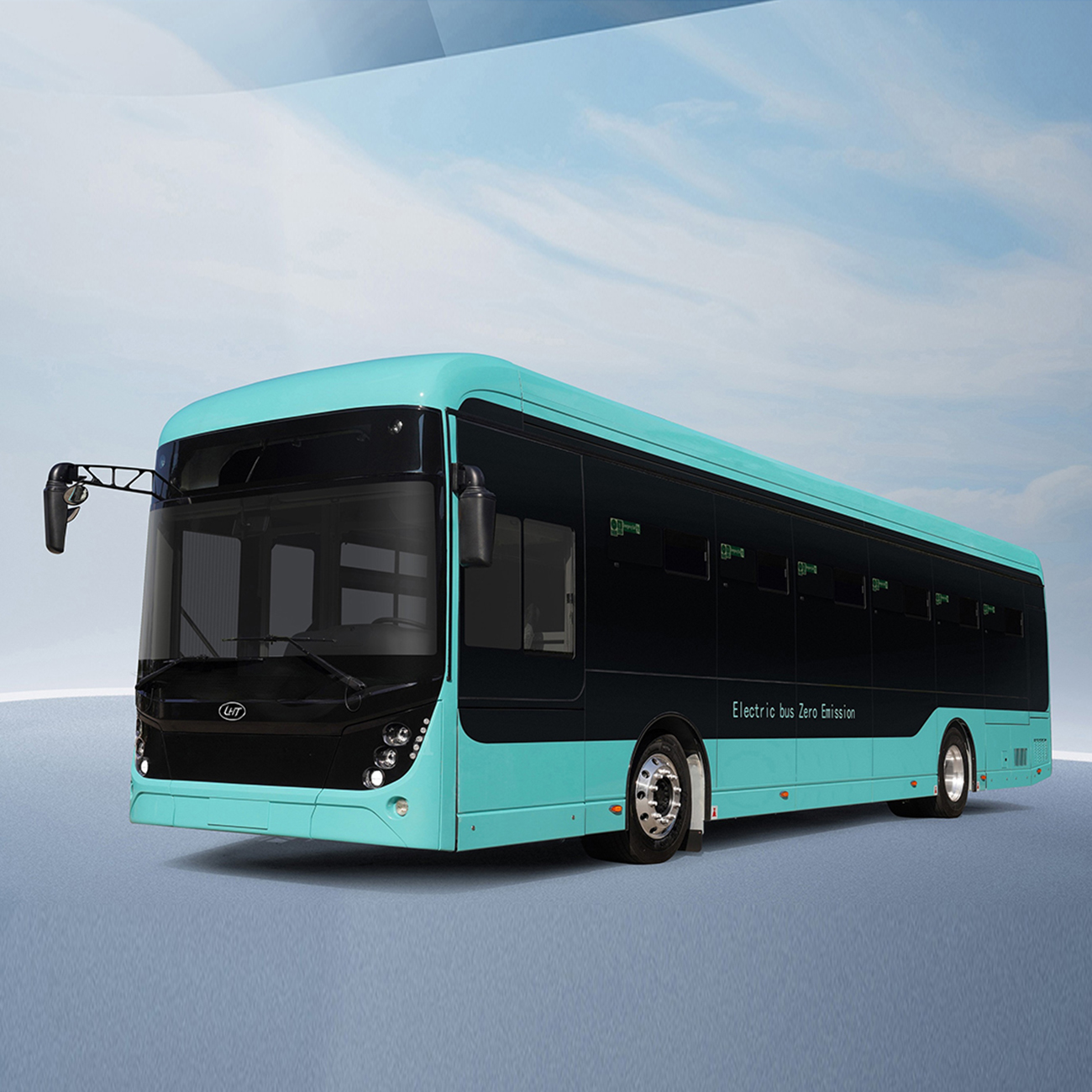Fábrica da China 12m Nova energia de duas portas City Bus Power elétrico Passageiro público Passageiro Cidade do ônibus de entrada baixa Cidade do ônibus de baixo andar