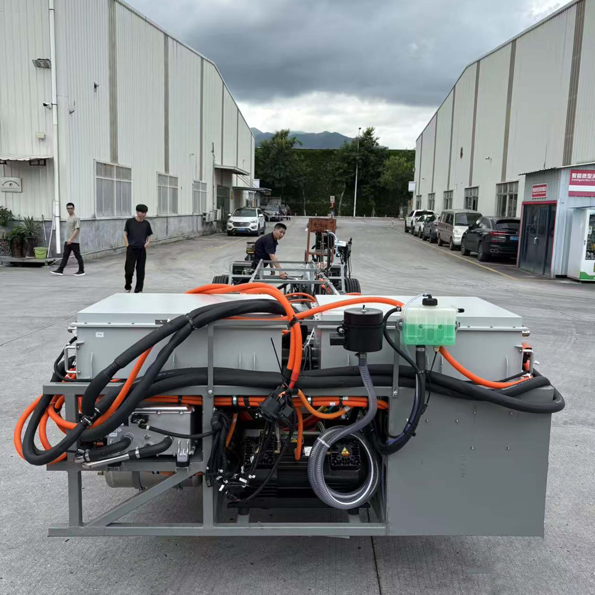 China Chassis de chassi de ônibus de luxo de luxo de luxo de luxo chassi